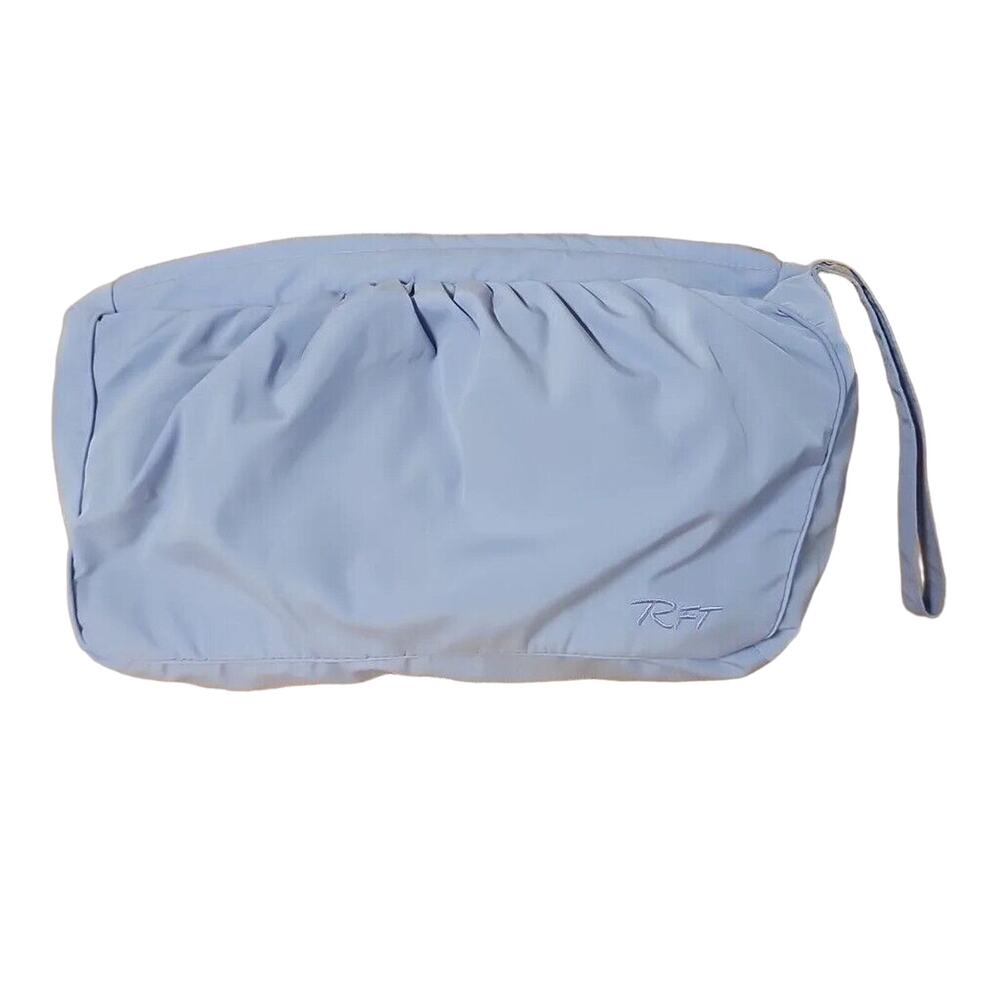 RFT Rainforest Lavender Purple Wristlet Cosmetic Pouch Bag Travel Pastel